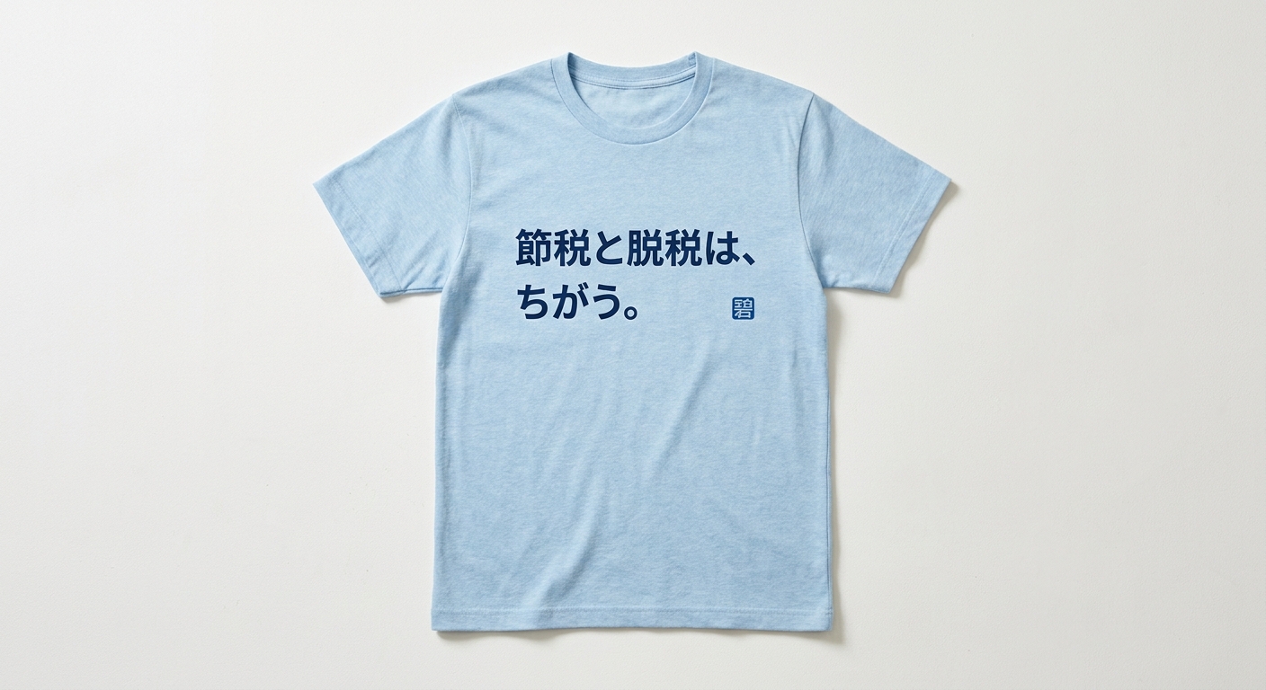 #05 · 節税と脱税は、ちがう。 · 水色