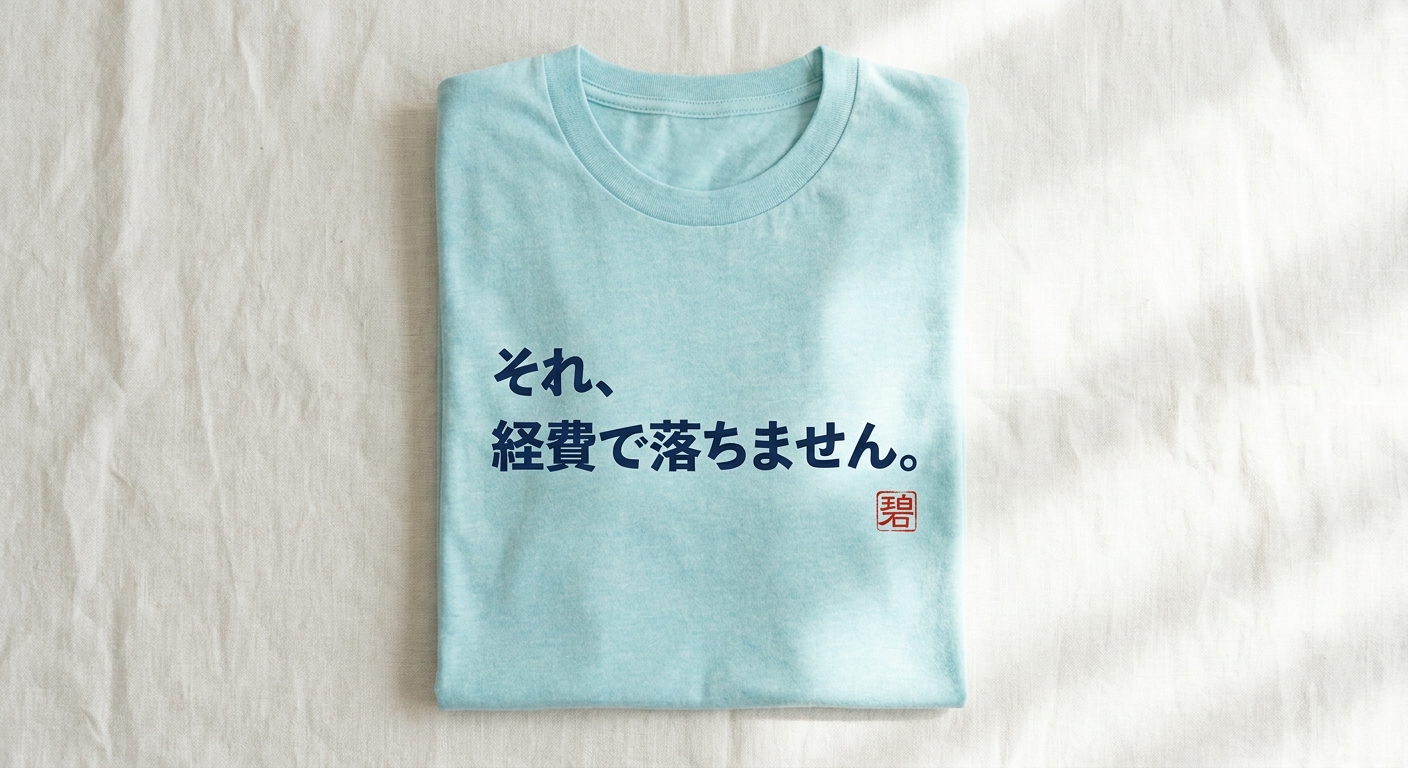 それ、経費で落ちません。