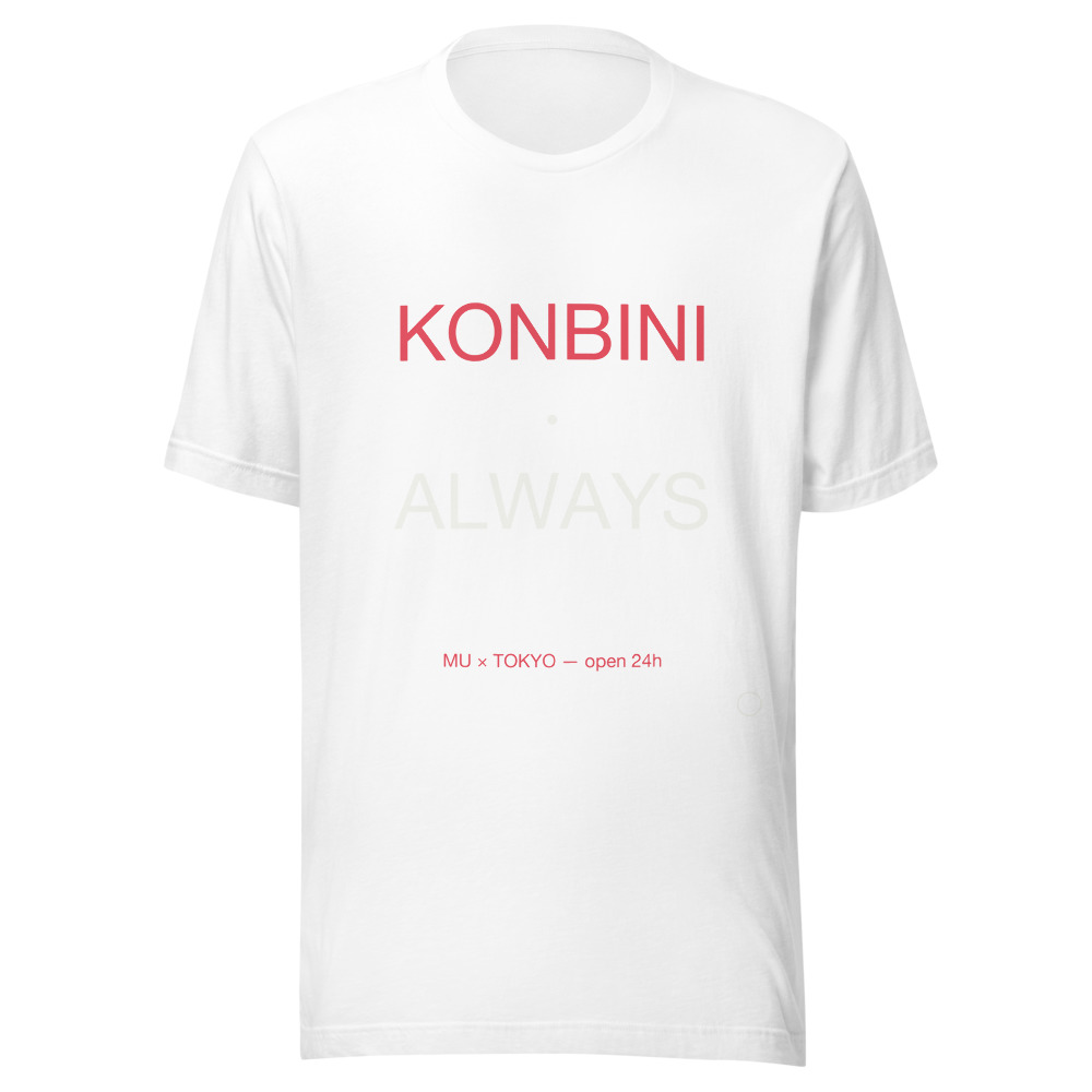KONBINI Tee White