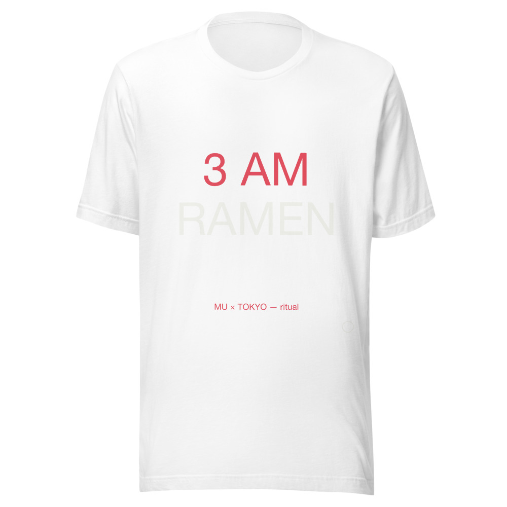 3AM RAMEN Tee White