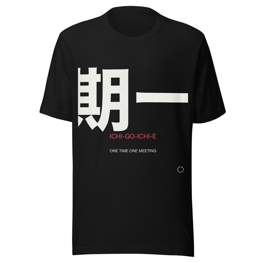 ICHI GO Tee Black
