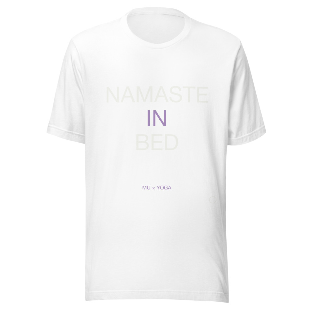 NAMASTE BED Tee White