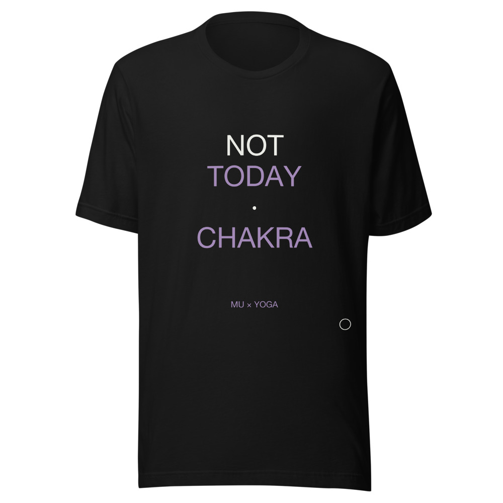 NOT TODAY Tee Black