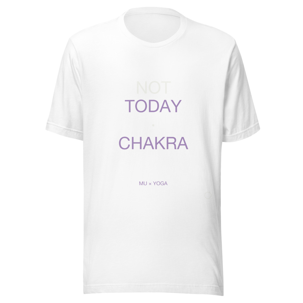 NOT TODAY Tee White