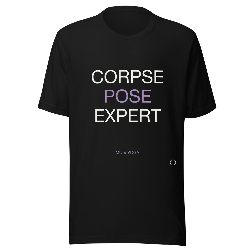 CORPSE POSE Tee Black