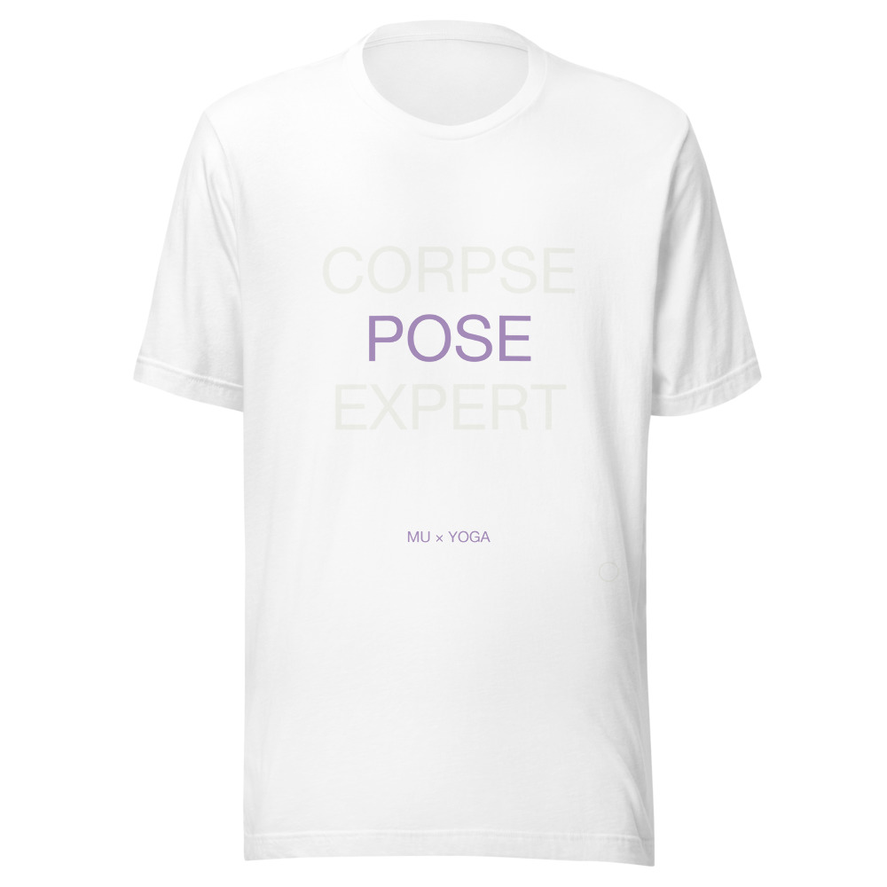 CORPSE POSE Tee White