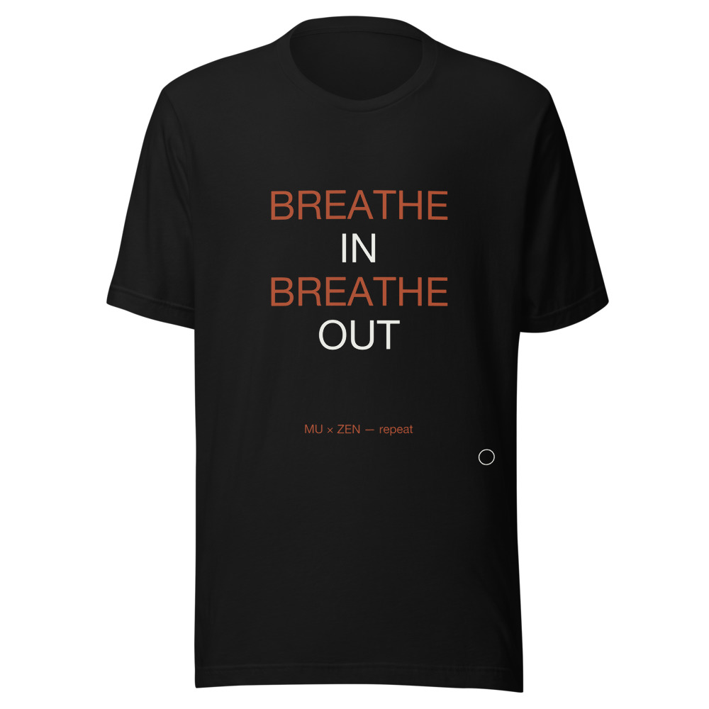 BREATHE Tee Black