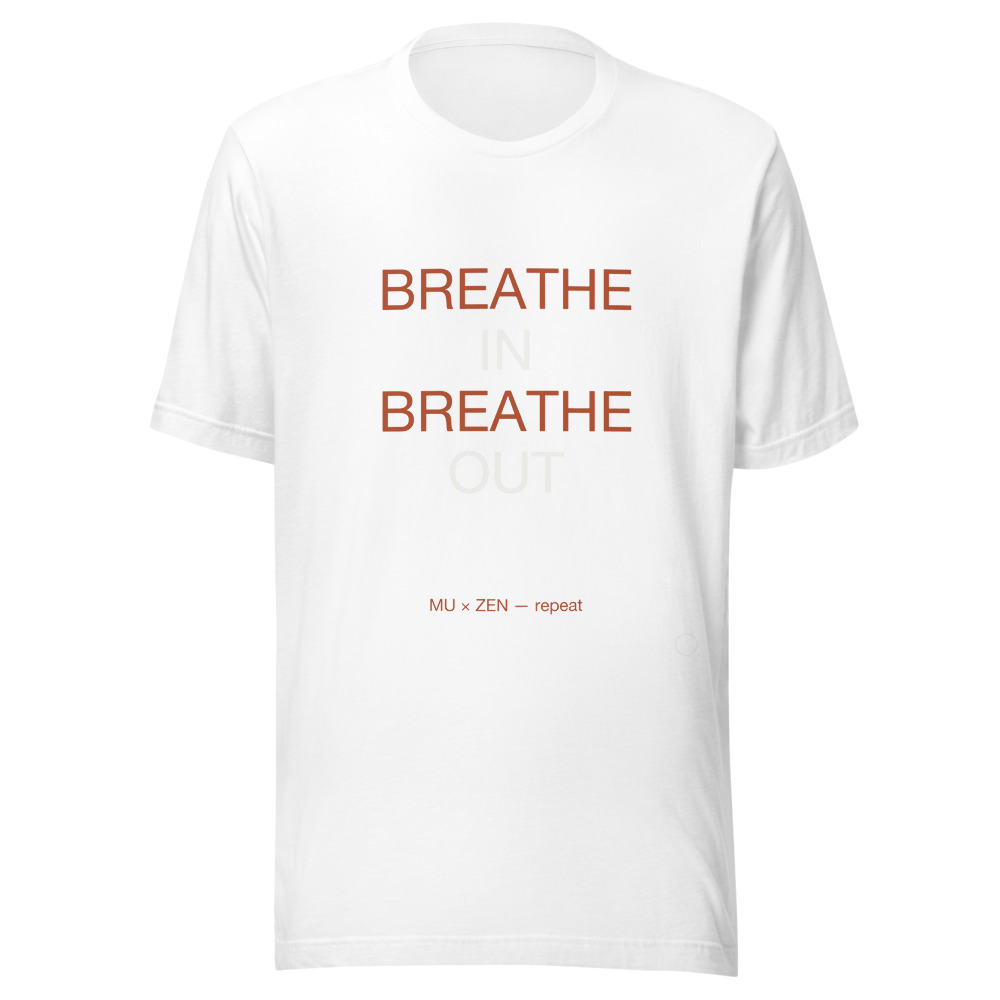 BREATHE Tee White